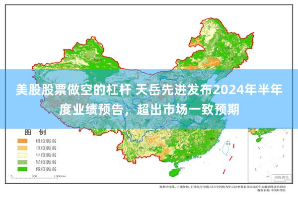 美股股票做空的杠杆 天岳先进发布2024年半年度业绩预告，超出市场一致预期