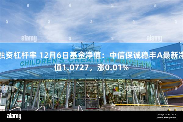 融资杠杆率 12月6日基金净值：中信保诚稳丰A最新净值1.0727，涨0.01%